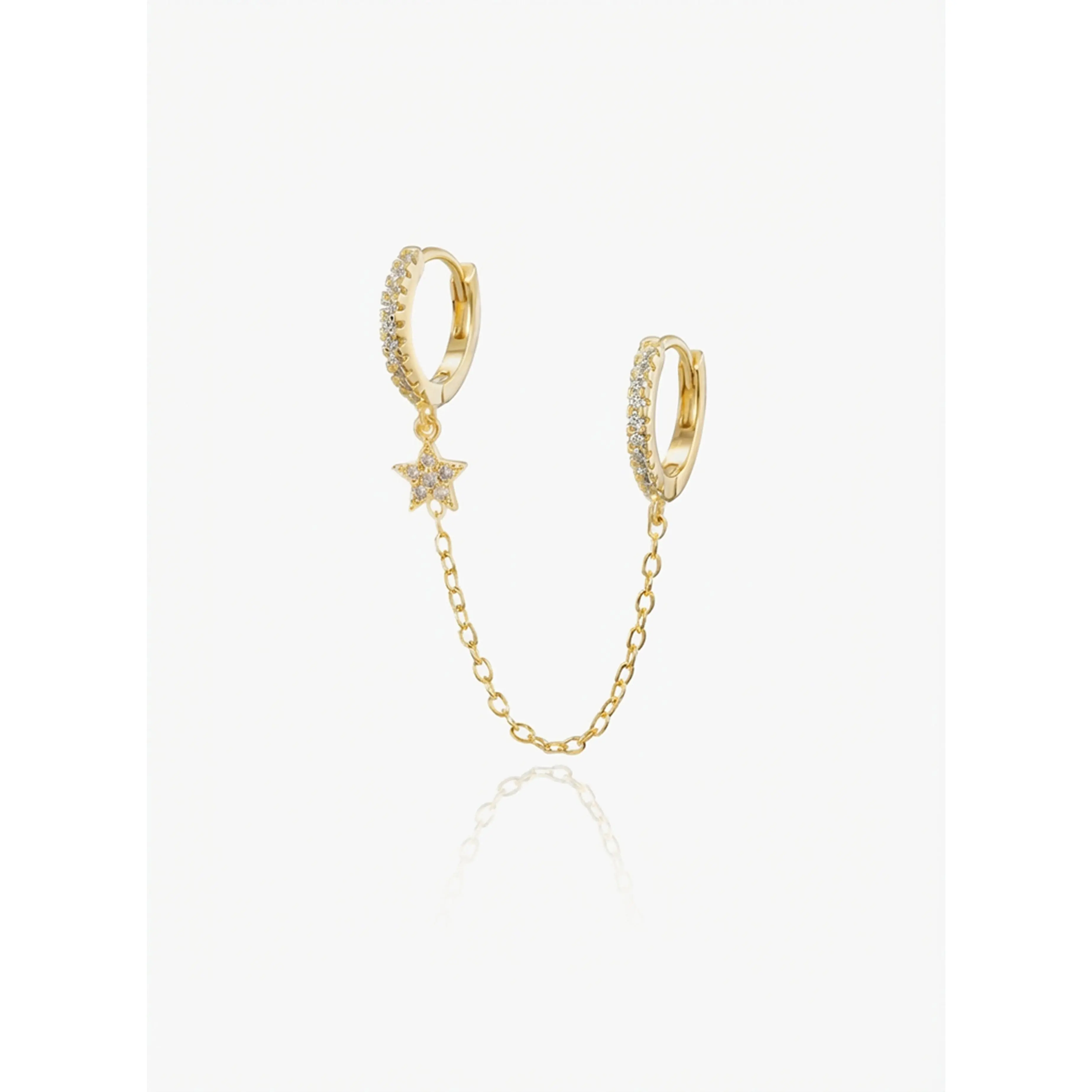 Star Drop Earring