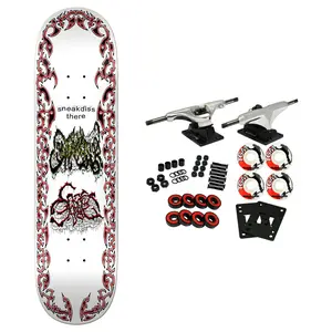 There Skateboard Complete Sneakdiss Battle Ship 8.5" x 31.85"