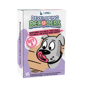 Developing Decoders Purple Collection Set 3:  Open Syllables (CV), Final Stable Syllables (C+LE), and Other Word Endings (1 set, 15 titles)
