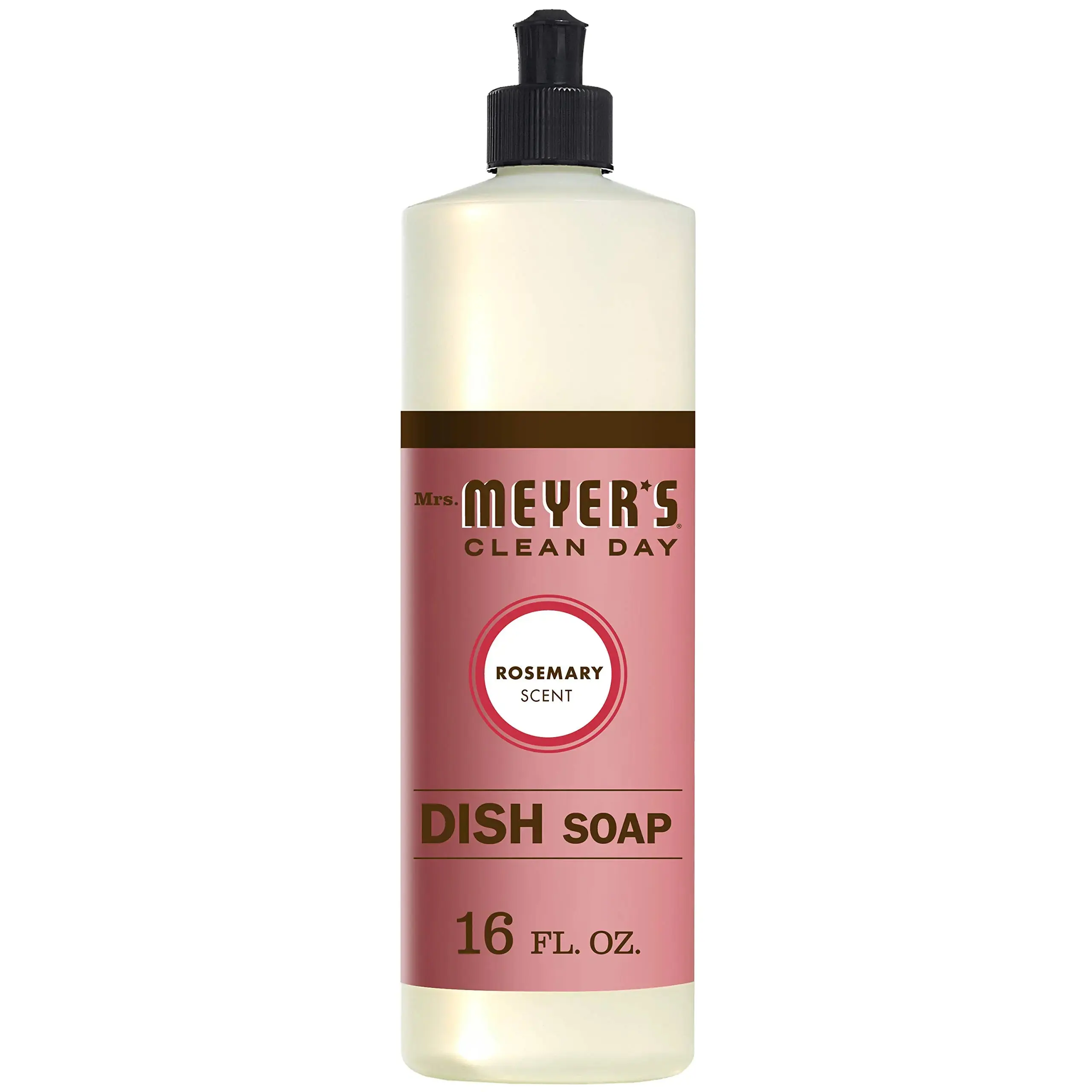 MRS. MEYERS CLEAN DAY Liquid Dish Soap Biodegradable Formula Rosemary 16 fl. oz