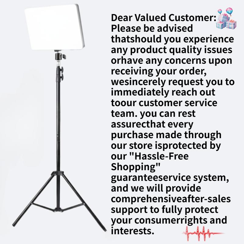 LED Video Light Kit With Adjustable 63" Tripod Stand - USB-Powered On-Camera Lighting For Content Creation/March Madness/Spring Break - Studio Glow Makeup Lighting - Ring Light Selfie Stick Fill Light SuperBowl / International Women's Day