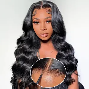 Hedy Wear & Go Glueless Lace Front Wig — 100% Human Hair, Pre-Plucked & Pre-Cut, HD Lace, Body Wave, Natural Hairline, 180% Density — for Black Women