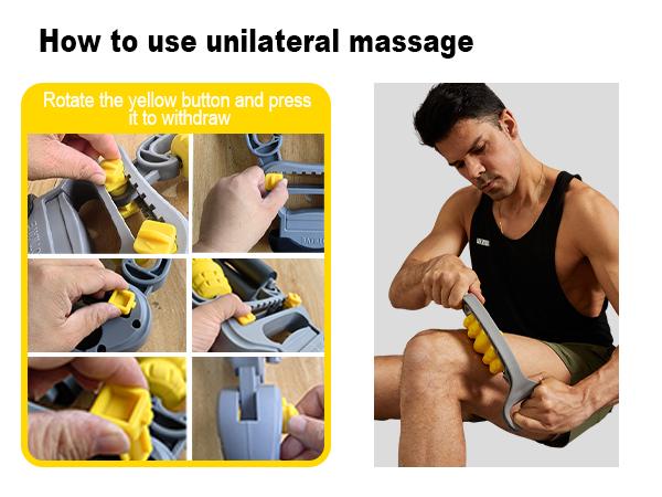 HOTWAVE Arm & Leg Massager Roller – Roller for Muscles Deep Tissue to Address Golfer’s Elbow, Tennis Elbow, Carpal Tunnel & More – Arm Massager & Leg Roller for Inflammation & Faster Recovery