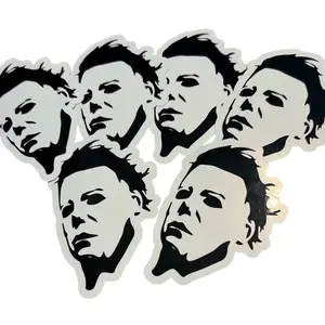 Michael Myers vinyl stickers set of 6