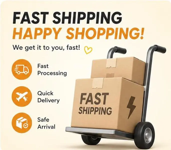 Premium Swift Fulfillment, Expedited Order Processing, Secure Damage-Resistant Packaging, Dependable & Consistent Delivery Support for Every Order