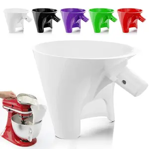 Funnel for Kitchen Aid Mixer Kitchen Aid Accessories and Attachments Flour Funnel for KitchenAid Mixer Fits KitchenAid Mixer Dishwasher Safe (Fits 4.5-5QT KSM150)