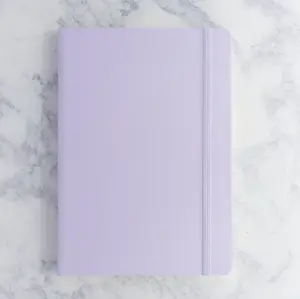 A5 Lilac Medium Dotted Hardcover Notebook