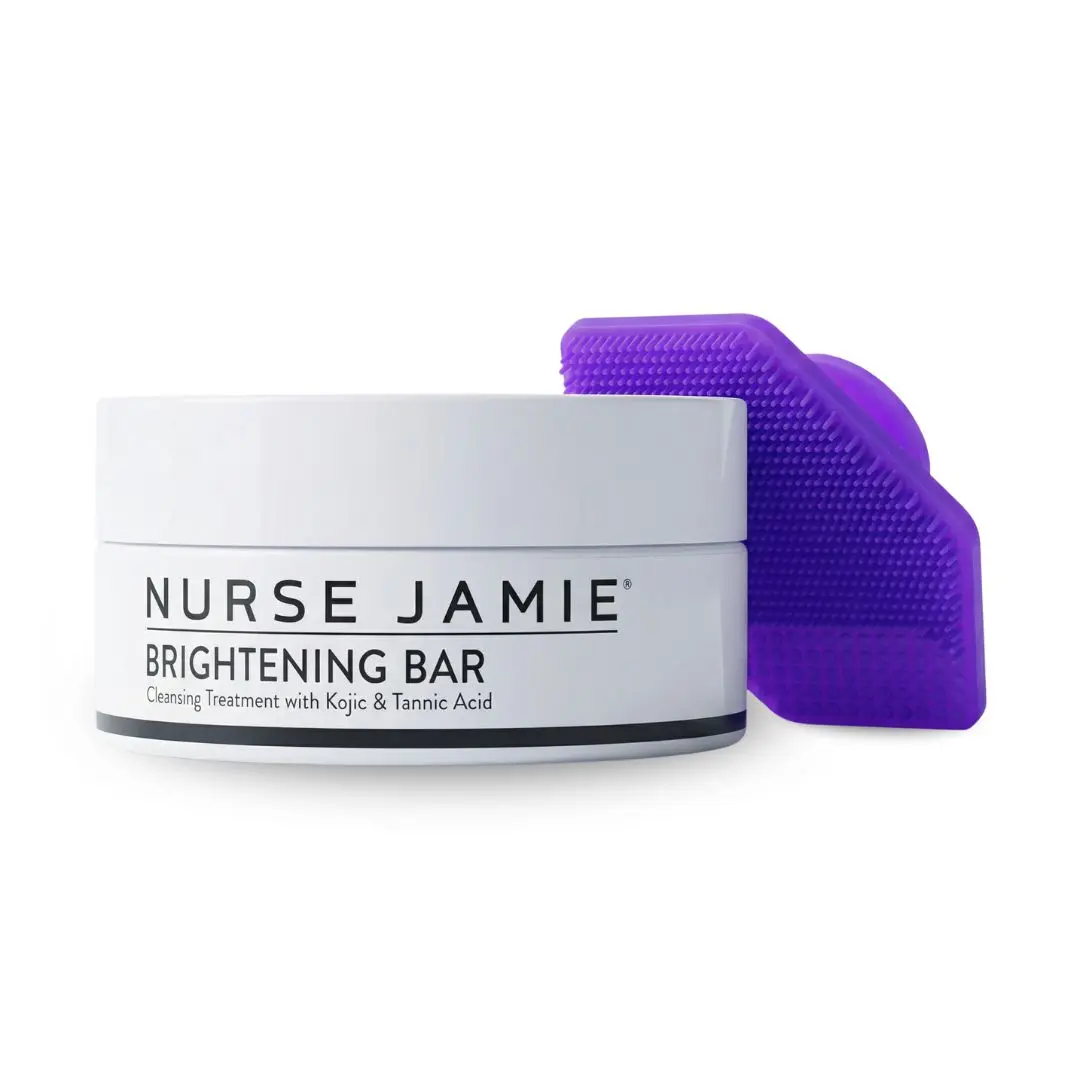 Nurse Jamie Brightening Bar with Kojic & Tannic Acid -  Cleanser for Body Care & Pigmentation T