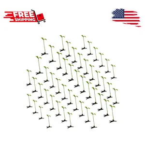 50pcs Bean Sprout Hair Clips Little Grasst Hairpins Funny