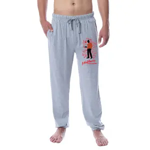 A Nightmare On Elm Street Mens' Freddy Krueger Sleep Jogger Pajama Pants