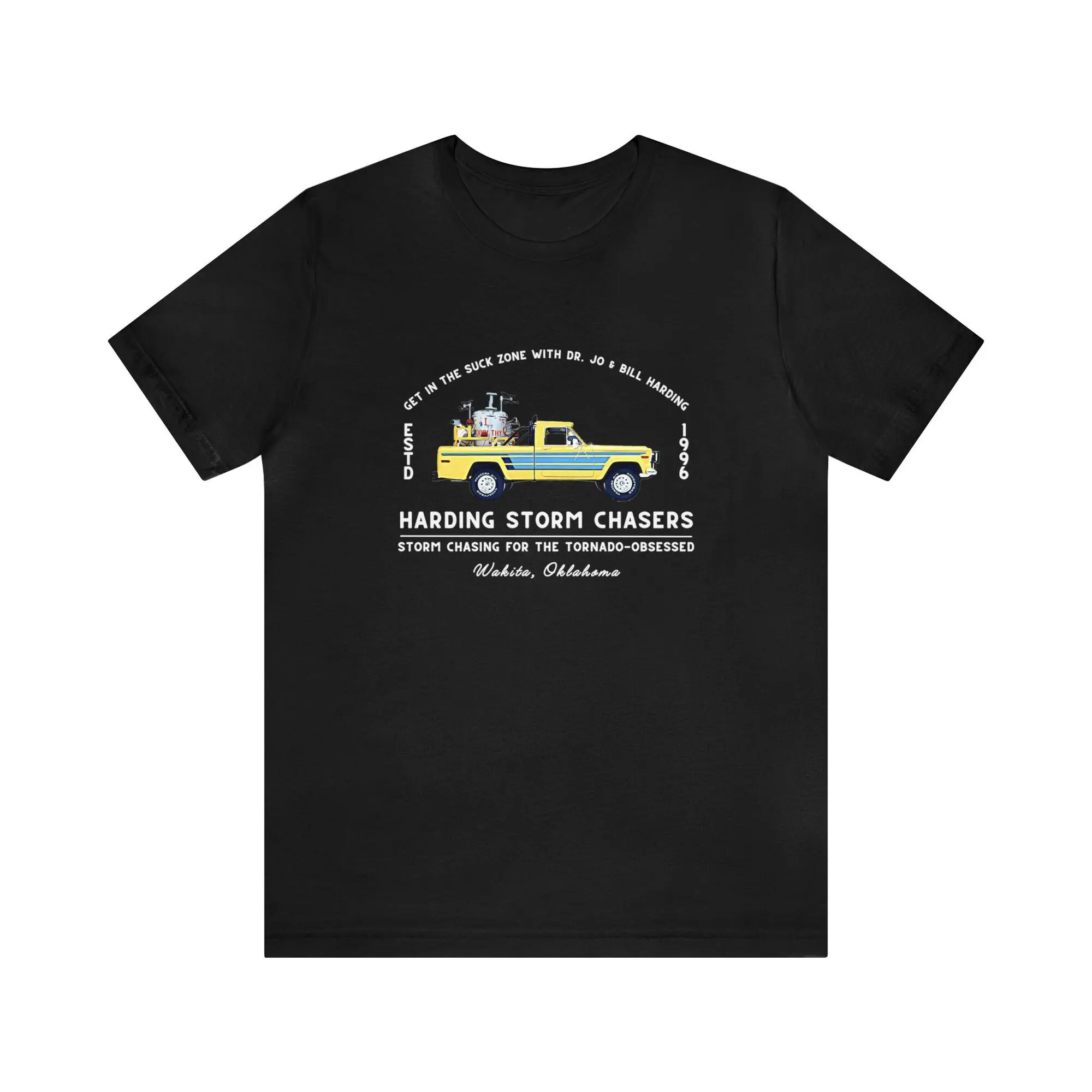 VintageTee Gildan Harding Storm Chasers T-shirt, Twister Movie T-shirt, Jo Harding T-shirt, Bill Harding, Tornado Tee, Twister 90s Movies T-shirt Gifts For Him, Her, Film fan, Cotton Top Graphic Tshirt Festive
