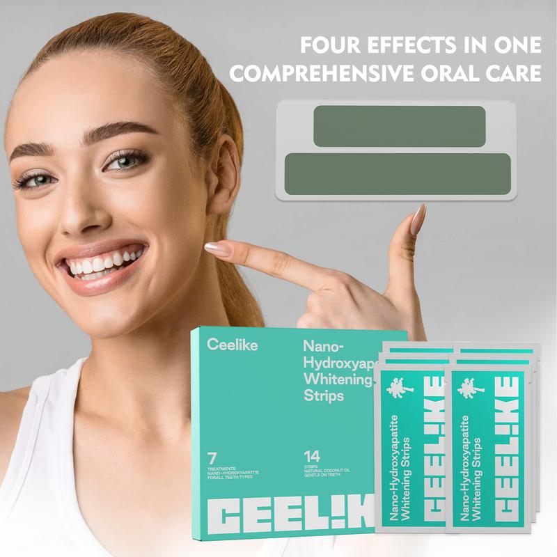 Ceelike 7-Day Teeth Strips | Enamel-Safe Formula for a Healthier & Refreshed Smile