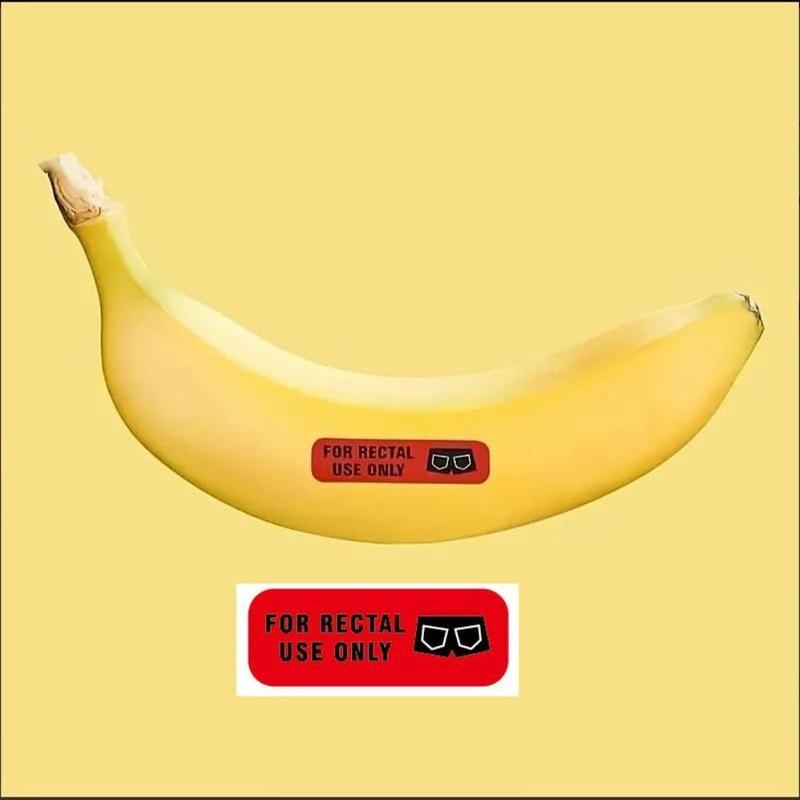 Rectal Use Only Sticker (500pcs/roll), Funny Joke Gag Sticker, Practical Jokes Gifts for Adults & Kids, Self Adhesive Sticker for Home Kitchen-MM