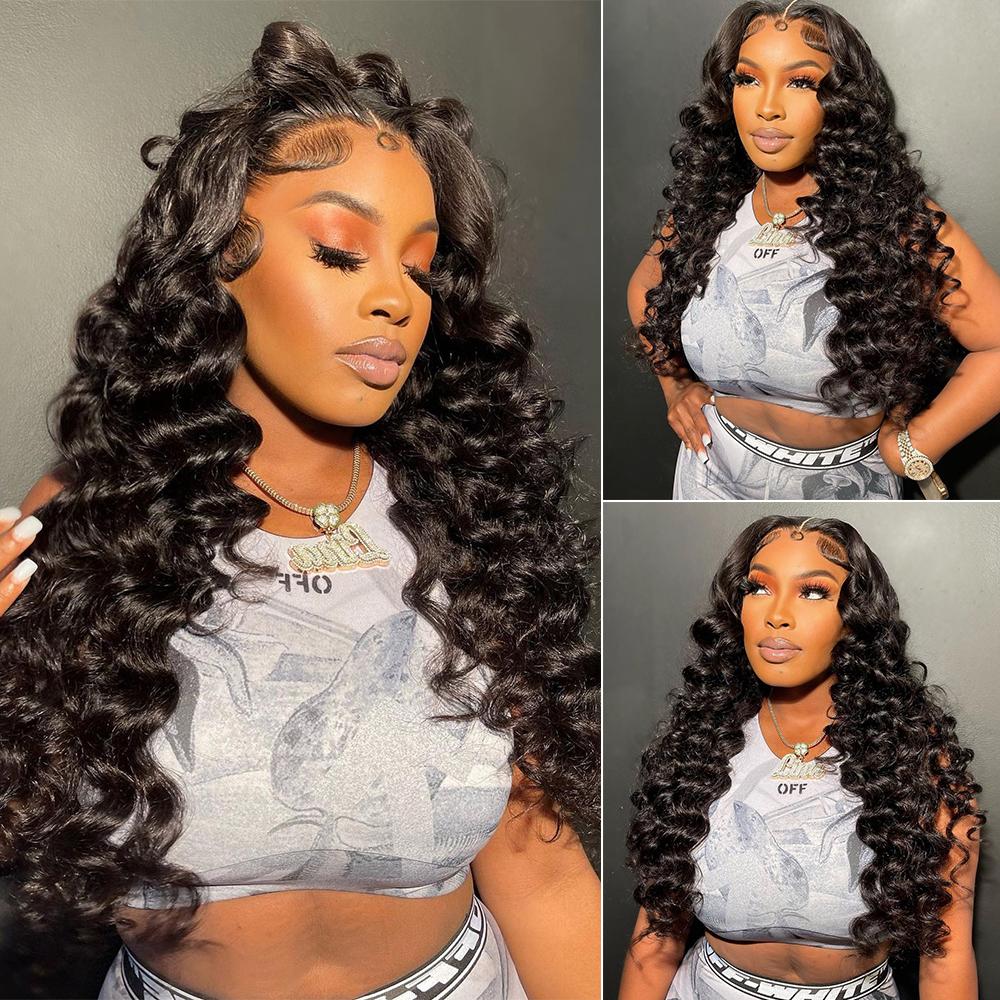 Loose Wave Bundles Brazilian Virgin Hair for Sew in 3 Bundles Human Hair Salon Quality Quick Weave