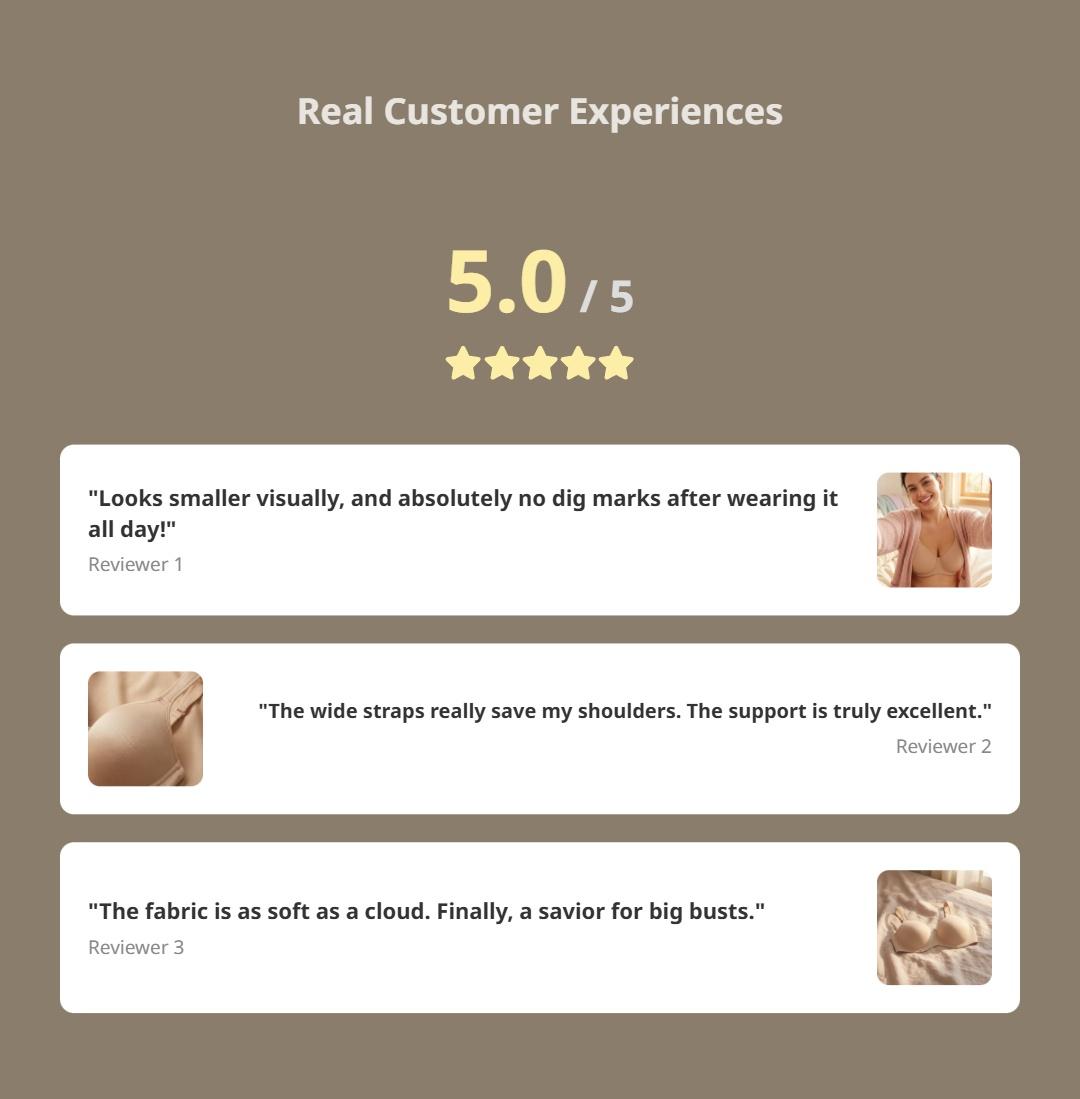 HSIA Joan Comfortzone Plus Size Soft Unlined T-Shirt Full Coverage Unpadded Underwire Minimizer Bra Everyday Bra Womenswear SpringStatements