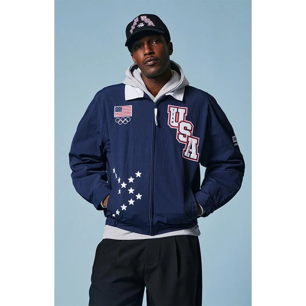 Olympics Men's Milano Cortina Team USA One For All Star Studded Jacket