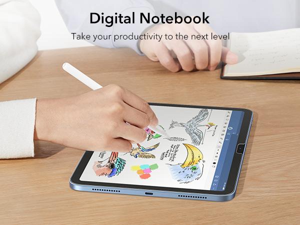 ESR 2 Pack Paperlike Screen Protector for iPad Pro 13/11 & iPad Air 13/11, Write and Draw Like on Paper, Scratch Protection with Easy Application Tray, Thin and Responsive, Matte Finish