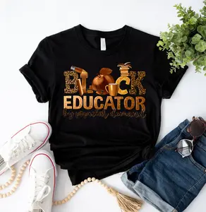 Black Educator Shirt, Educator By Popular Demand Shirt, Black History Month Shirt, Black People Sweatshirt, Gift For Fans