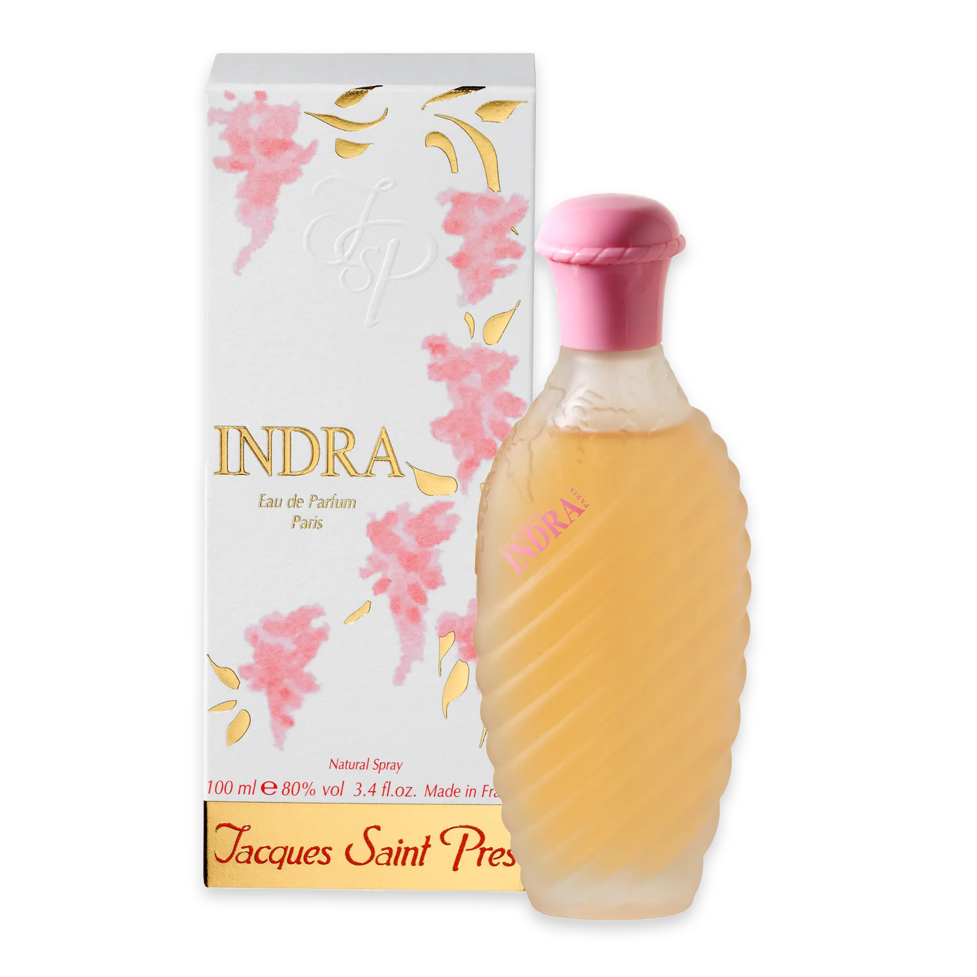 Ulric De Varens Indra Eau De Parfum for Women- Warm, Welcoming Floral Scent - Notes of Jasmine, Iris, & Amber- Feminine, Delicate & Gentle- 3.4 Fl Oz