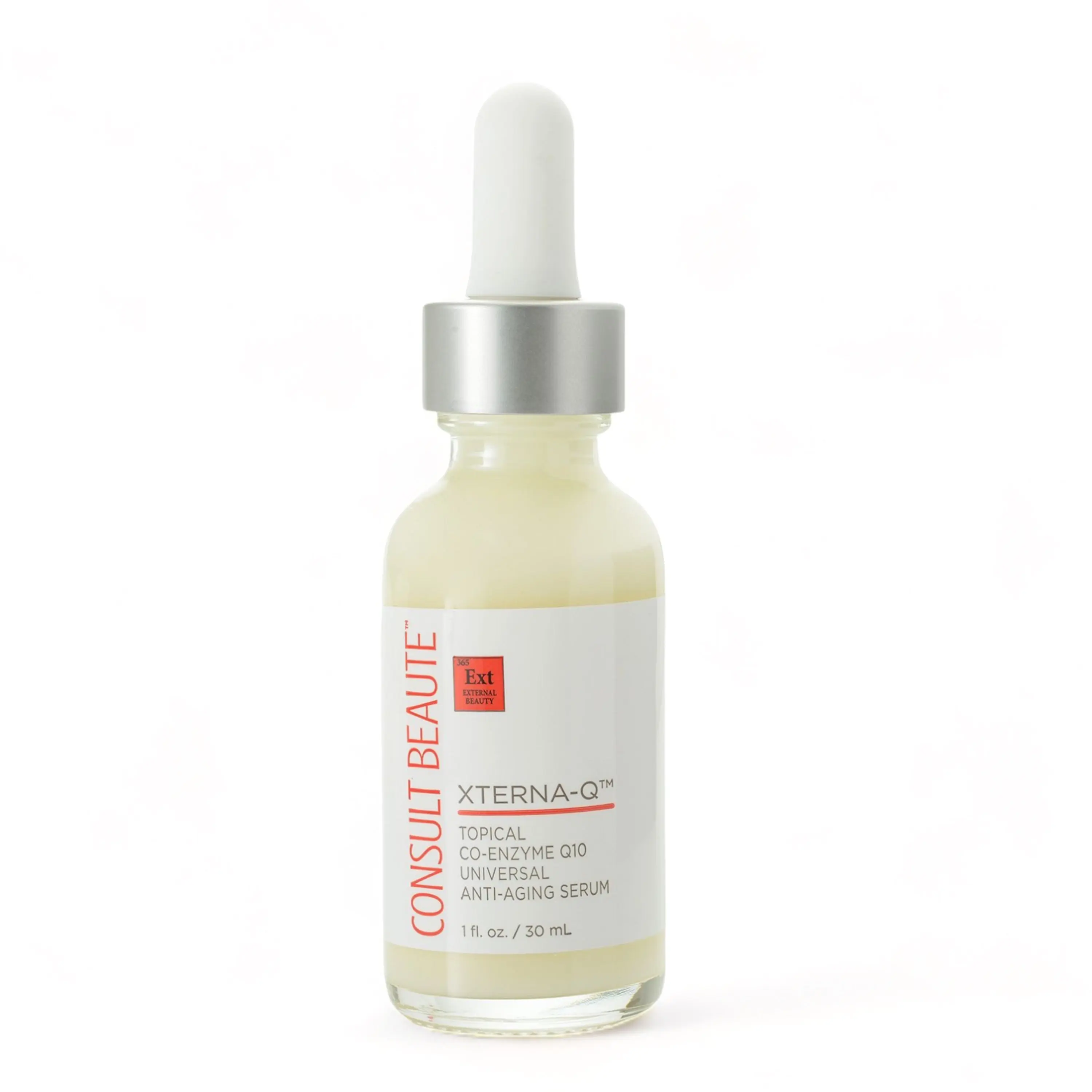 XTERNA-Q Topical Co-Enzyme Q10 Serum Antioxidant Skin Defense Radiance Boost Lightweight Firming Deep Hydration Smooth 1 oz