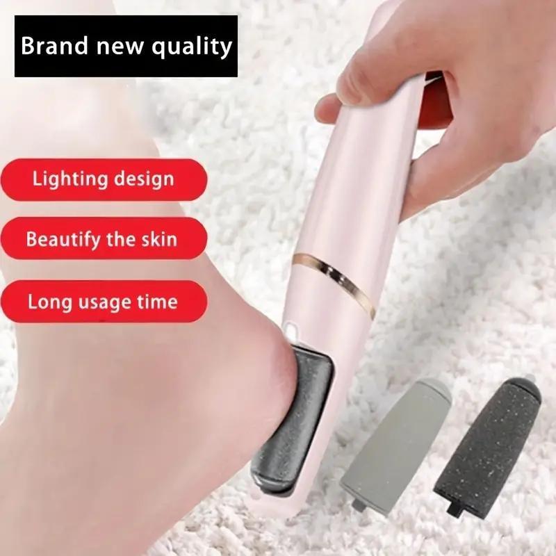 Rechargeable Electric Callus Remover, Foot Callus Removal And Cleaning Kit, Home Portable Foot Care Tool Foot Polisher, Home And Travel Dual-Purpose, Gift