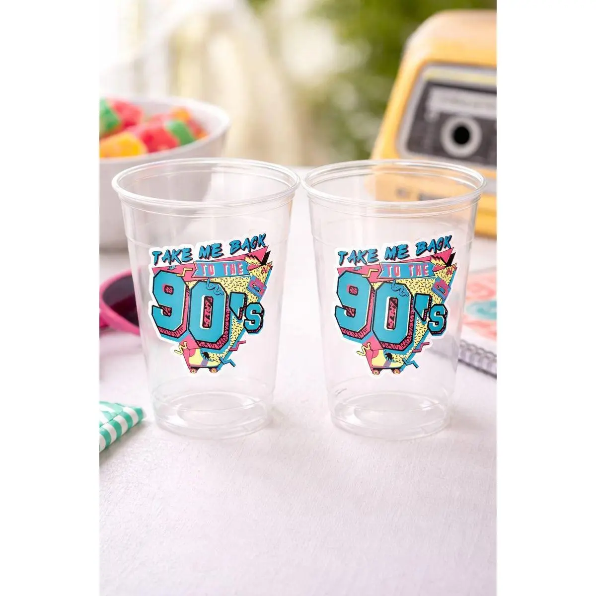 90'S PARTY CUPS, 90's Birthday Party Cups 90's Party Cups 90's Decorations 90's Birthday Party 90's Birthday Party Decorations 90s Supplies