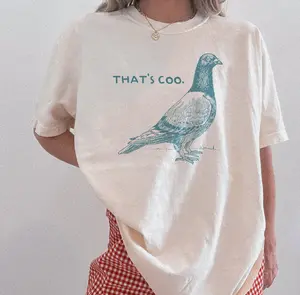 That's Coo Pigeon Comfort Colors Shirt - Pigeon Lover Animal Meme Graphic Tee - Gift for Men and Women