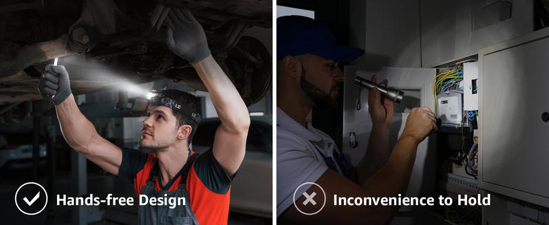 Lighting Ever LED Headlamp Rechargeable - Super Bright Head Lamp with 5 Modes for Camping & Hiking Gear Essentials, IPX4 Waterproof Headlight Flashlight with Red Light, USB Cable Included Lighting Ever LED Headlamp Rechargeable - Super Bright Head Lamp with 5 Modes for Camping & Hiking Gear Essentials, IPX4 Waterproof Headlight Flashlight with Red Light, USB Cable Included