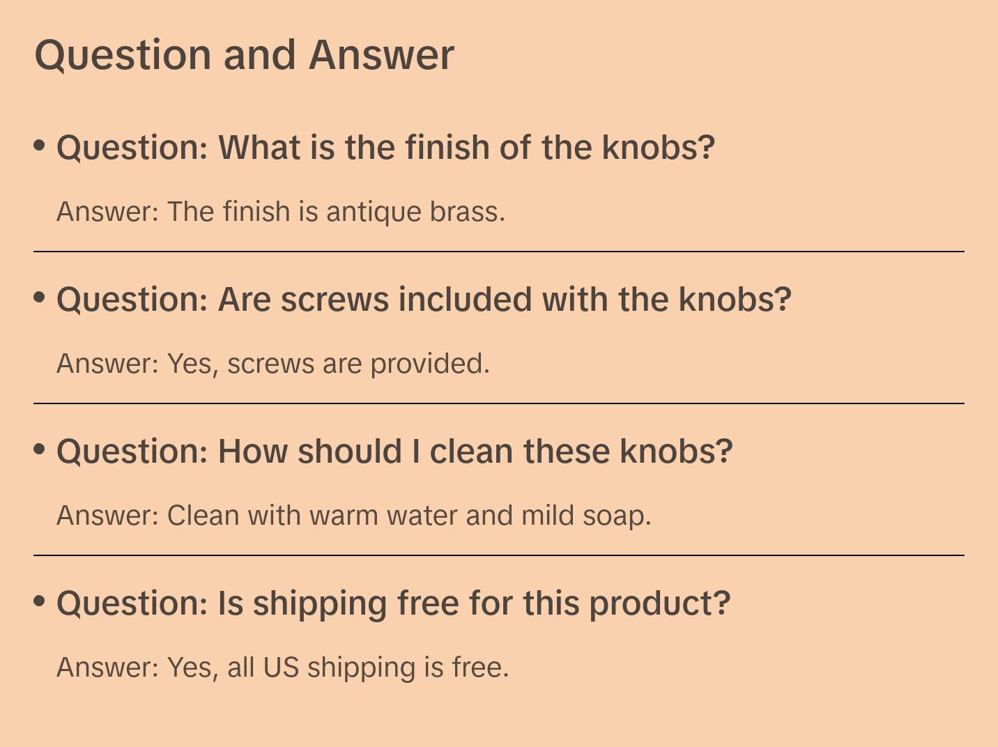 Modern Antique Brass Cabinet Knobs & Pulls