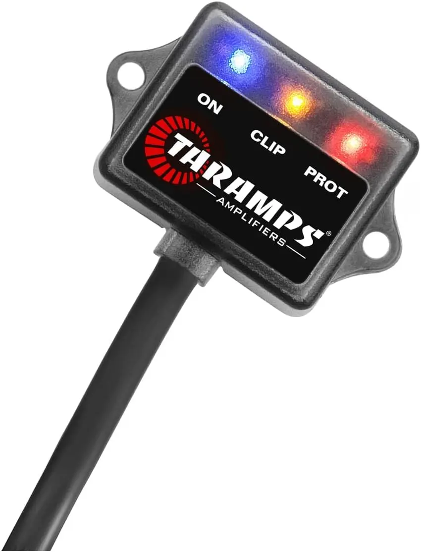 Taramps M1 LED Monitor Operational Status LED, On, Clip and Protection, Safety Car Audio Amplifier System for Taramps Products, Easy to Install, Clip Lights, Small