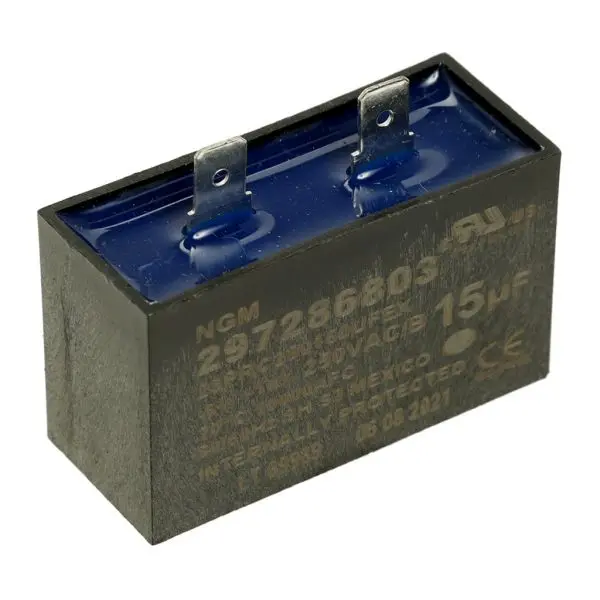 Genuine OEM Frigidaire 297286803 Refrigerator Run Capacitor, Household Appliance Replacement Part