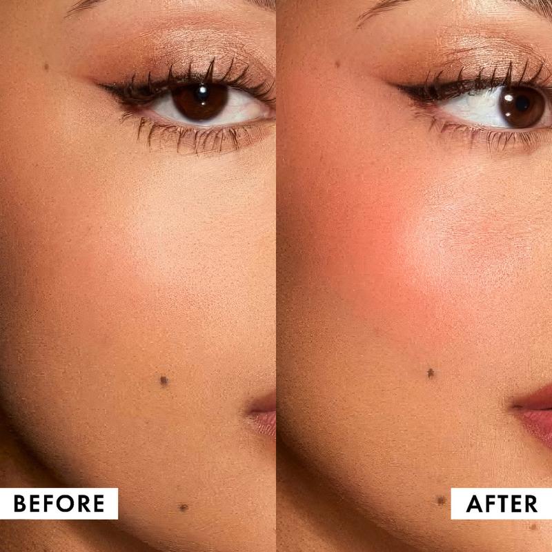 PHOFAY Soft Pinch Glitter Powder Blush | Radiant Glow Finish | Vegan Formula | Buildable Ultra-Blendable | All - Day Wear Cosmetic