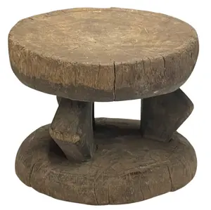 Vintage African Wooden Stool