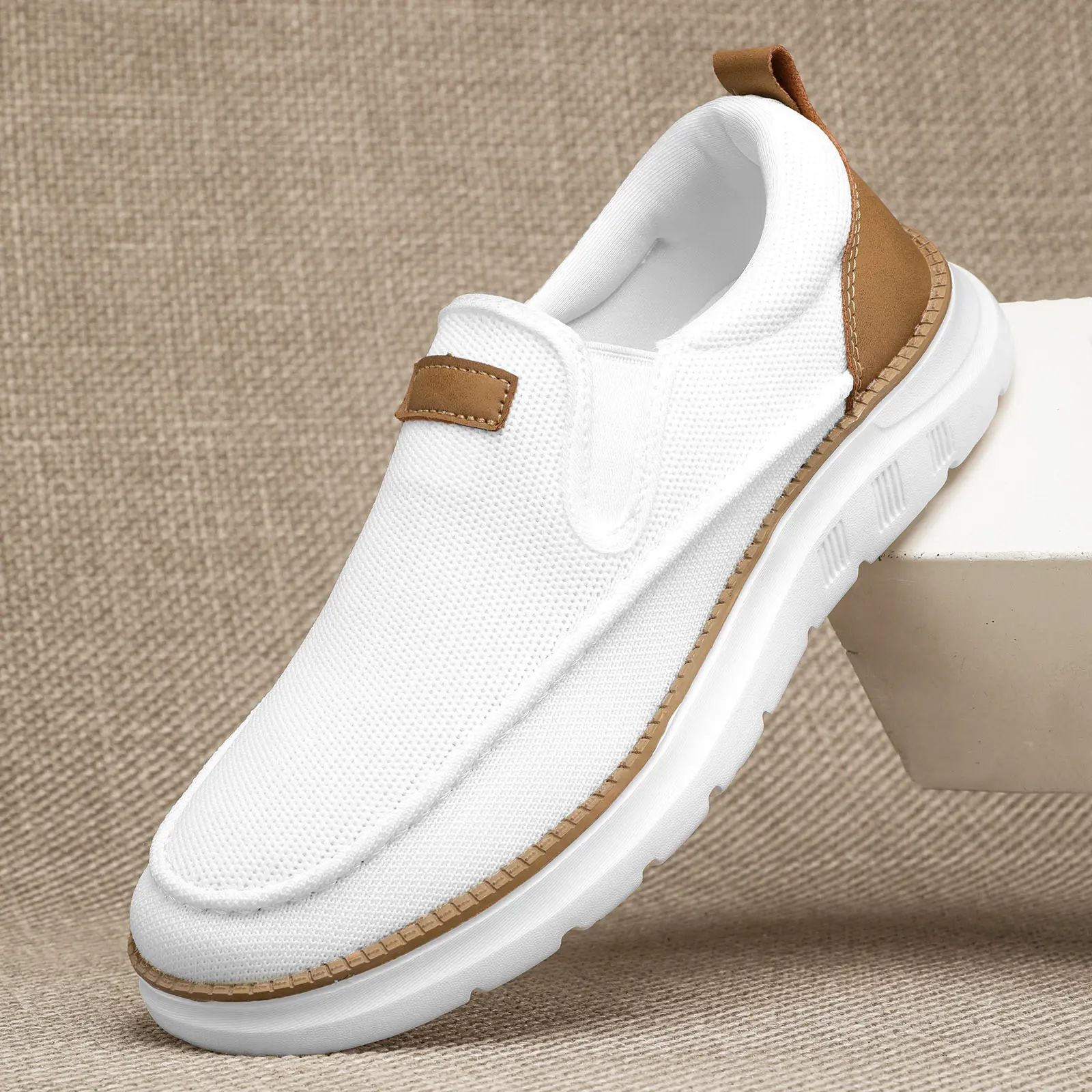 Mens Casual Loafers Shoes Slip On Fashion Walking Dress Sneakers Business Oxfords Work Lightweight Soft Sole Zapatos,shoes for back to school,back to school shoes