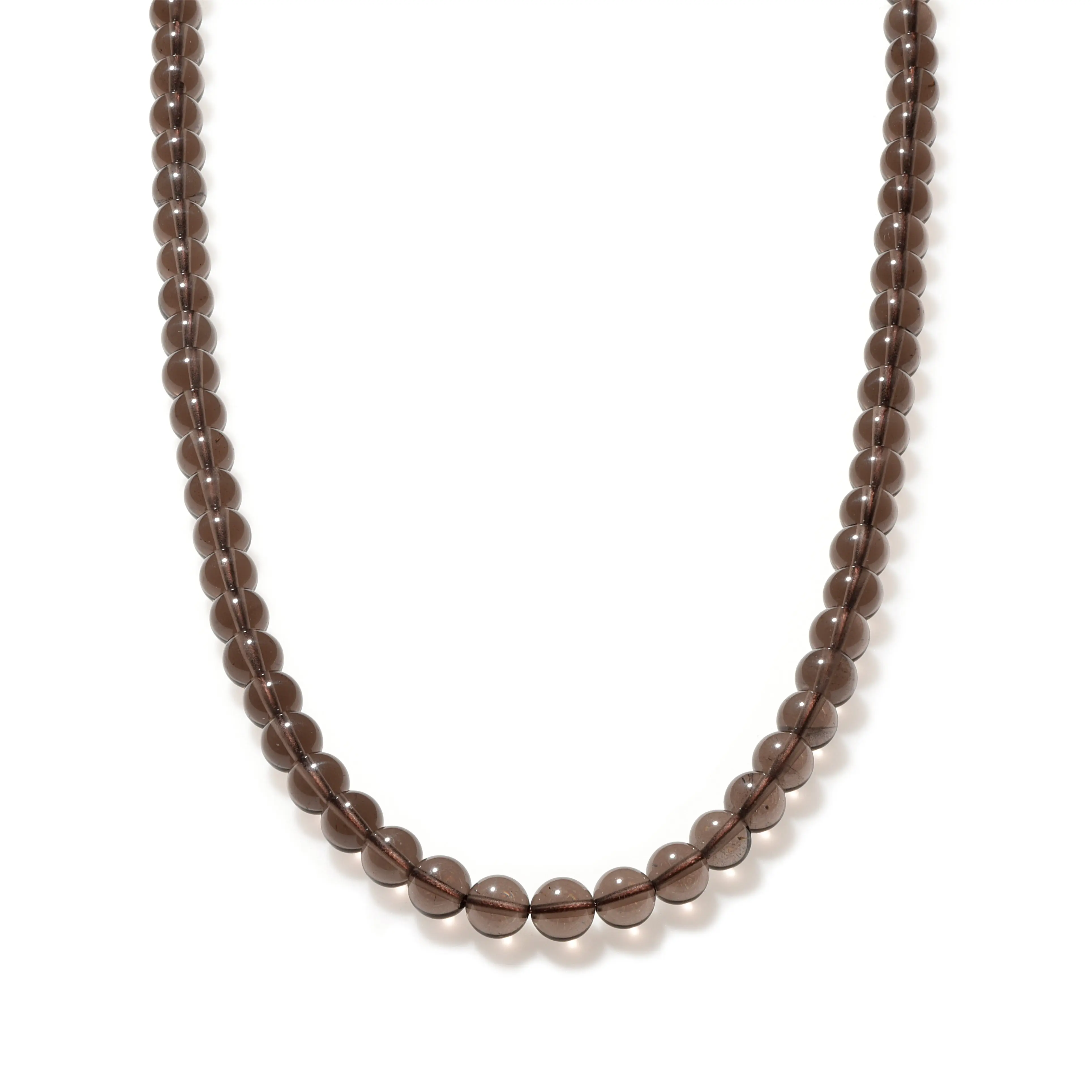 Smoky Quartz Beaded Necklace