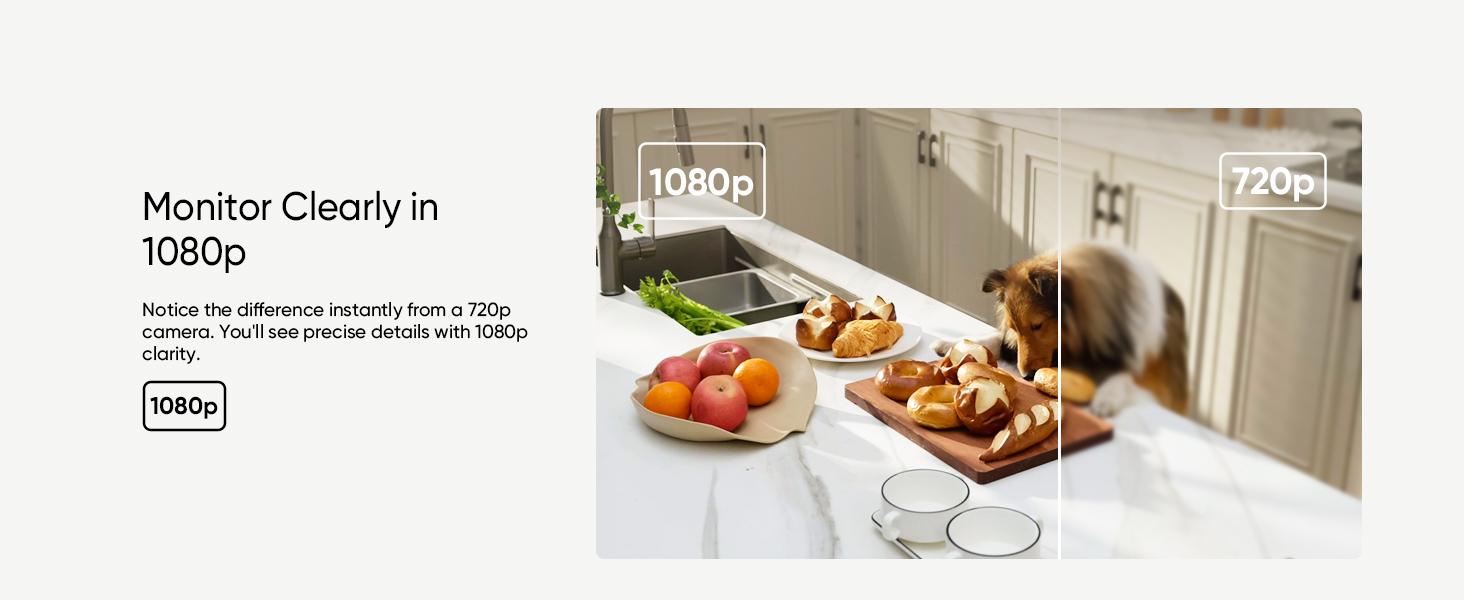 eufy Security Indoor Cam C210, Home Security Camera, 1080p Resolution 360° PTZ, Plug-in Security Indoor Camera with 2.4G Wi-Fi, Human/Motion AI, Night Vision, AI Tracking, HomeBase 3 Compatible