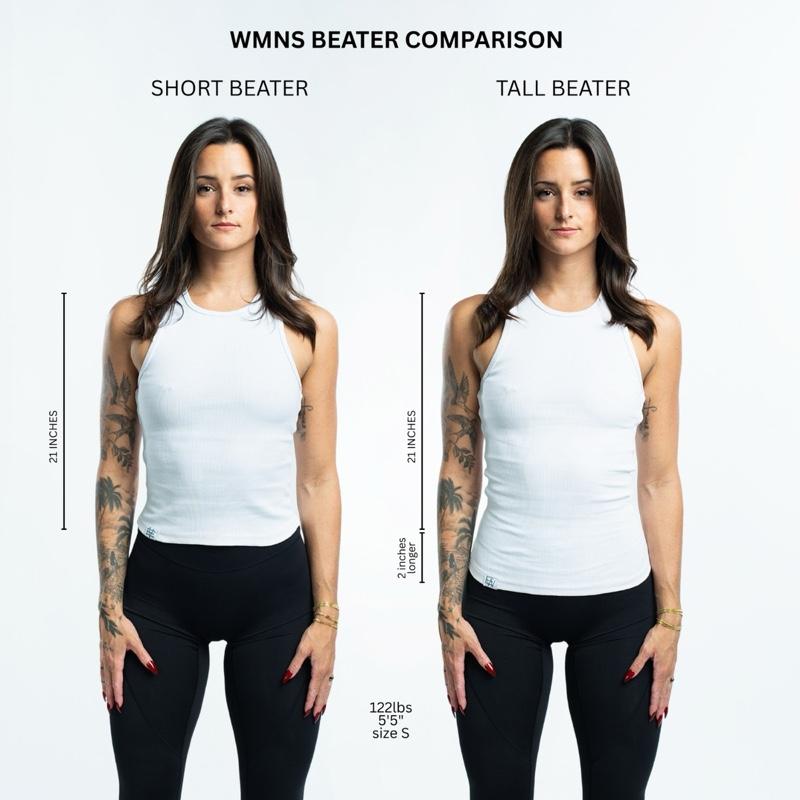 EKKO WOMENS Beater Compressive Tank Top