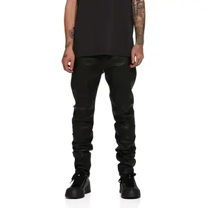 P001 Stretch Leather Black Beauty