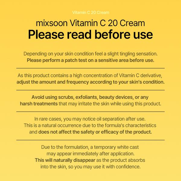 [NEW] Vitamin C Cream 1.01 Fl. Oz. / 30ml Lightweight Radiance Non-Sticky Low-Irritation Cream for Sensitive skin Korean Glass Skin Care