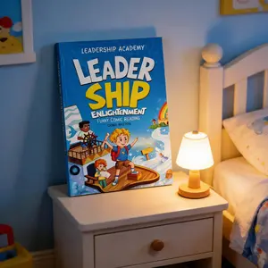 Leadership Academy Leader Ship Enlightenment Funny Comic Reading Children's Leadership Introductory Book Fun Comics LEADER SHIP ENLIGHTENMENT for Kids English Edition Enhances Communication Skills Paperback