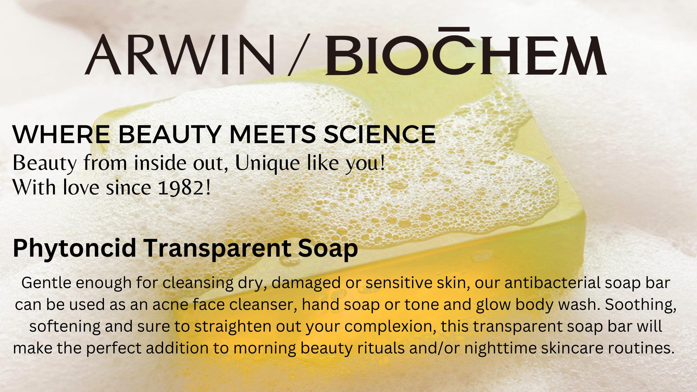 Phytoncid Transparent Soap For Sensitive Dry And Normal Skin. Body Care Body Wash Cleansing Gentle facial Cleanser