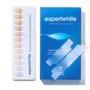 Expertwhite Dentist-Level Teeth Whitening Strips - 12% HP Removes Deep Coffee Stains and Yellow. Full Results in 3–5 Days (28 DryFit Strips, 14 Treatments)