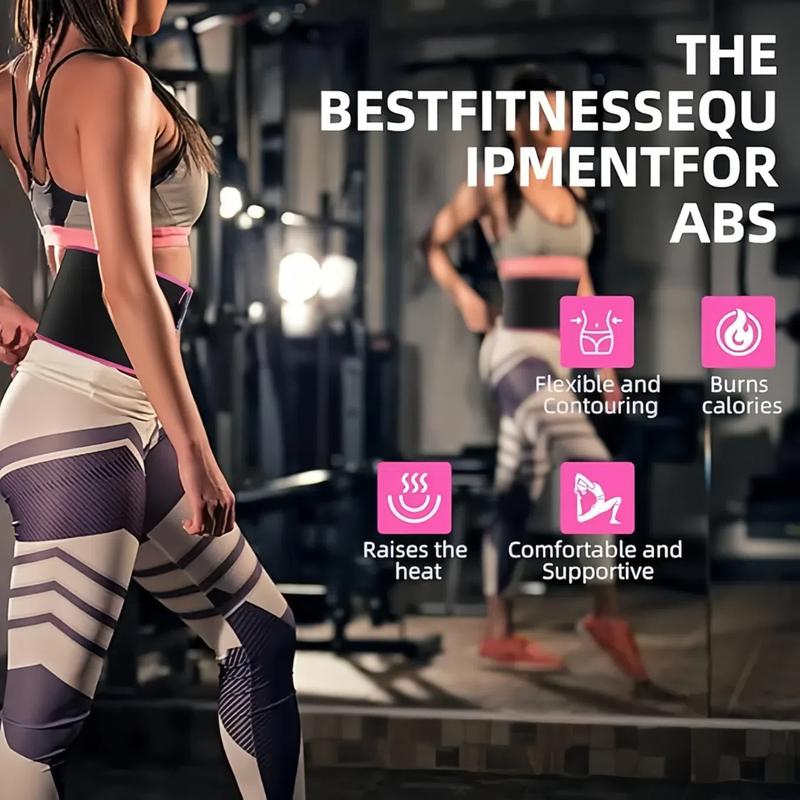 GETBED Classic Sweat Waist Trimmer for Women & Men Black/Pink CR Neoprene with Neo-Sweat Technology for High Intensity Training Gym Workouts Fitness Layer Waist Trainer Belt Exercise Waistband 2 Adjustable Sizes Choose Color GETBED Classic Sweat Waist Trimmer for Women & Men Black/Pink CR Neoprene with Neo-Sweat Technology for High Intensity Training Gym Workouts Fitness Layer Waist Trainer Belt Exercise Waistband 2 Adjustable Sizes Choose Color