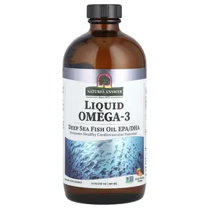 Nature's Answer Liquid Omega-3, Deep Sea Fish Oil EPA/DHA, Orange, 16 fl oz (480 ml)