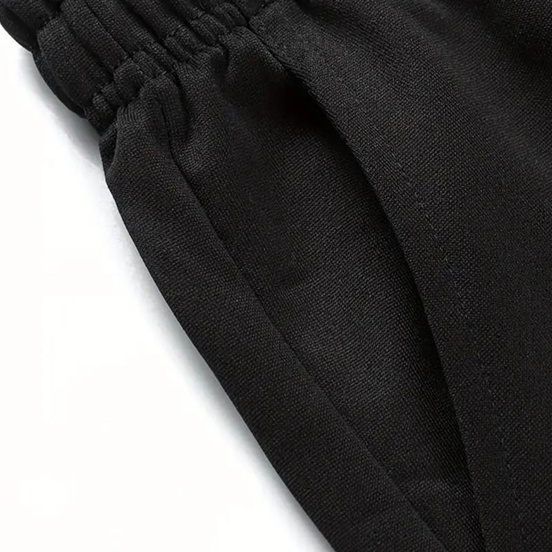 Men's Casual Jogger Pants - Elastic waistband with drawstring design, side pockets, all-season athletic style pants, comfortable fabric, durable material suitable for sports, workouts, and outdoor activities jin grey sweatpants