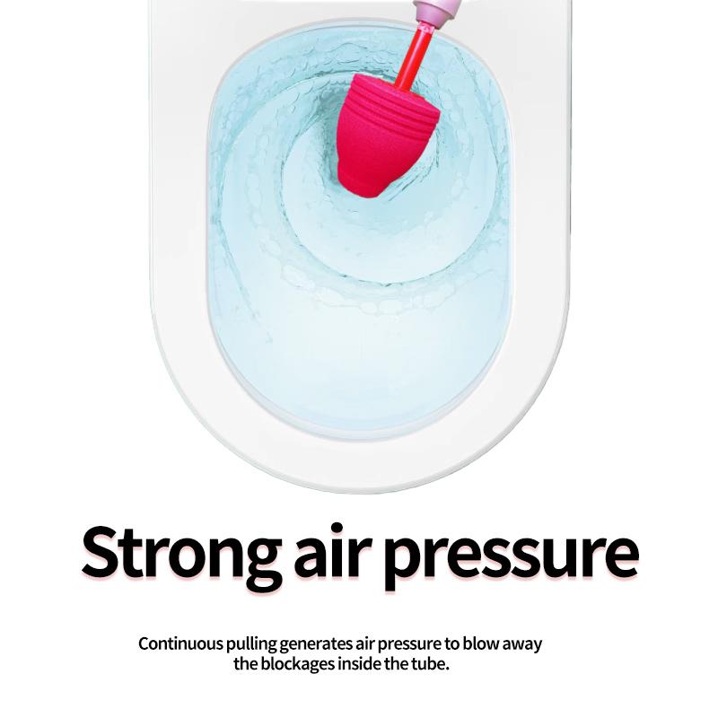 All-Purpose Toilet Unclogging Tool: Nemesis for KitchenSewer and Bathroom Clogs, New High-Power UncloggingGadget