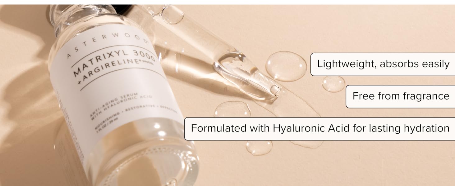 Dual Peptide Serum - Matrixyl 3000 + Argireline + Hyaluronic Acid - Matrixyl 3000 Peptide Lifting Serum, Anti-Aging, Wrinkle Reducing - 1 Fl Oz Dual Peptide Serum - Matrixyl 3000 + Argireline + Hyaluronic Acid - Matrixyl 3000 Peptide Lifting Serum, Anti-Aging, Wrinkle Reducing - 1 Fl Oz