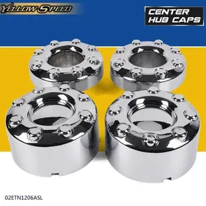 4x4 Fit For 05-16 Ford F-350 F350 Dually Wheel Center Caps Set Front & Rear Rims Automotive