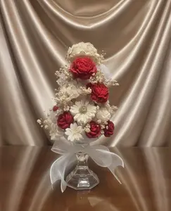CONE FULL OF FLOWERS (29-piece set)  HANDMADE CANDLE