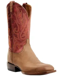 Lucchese Men's Gordon Western Boot Broad Square Toe - M4096.Wf